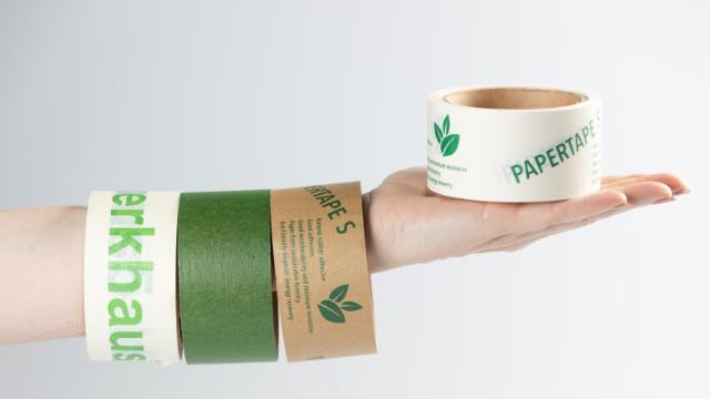 Papierband ist im Trend. Umweltfreundlich und elegant