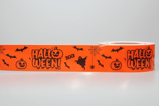 Halloween afspærringsbånd 75mm x 250m