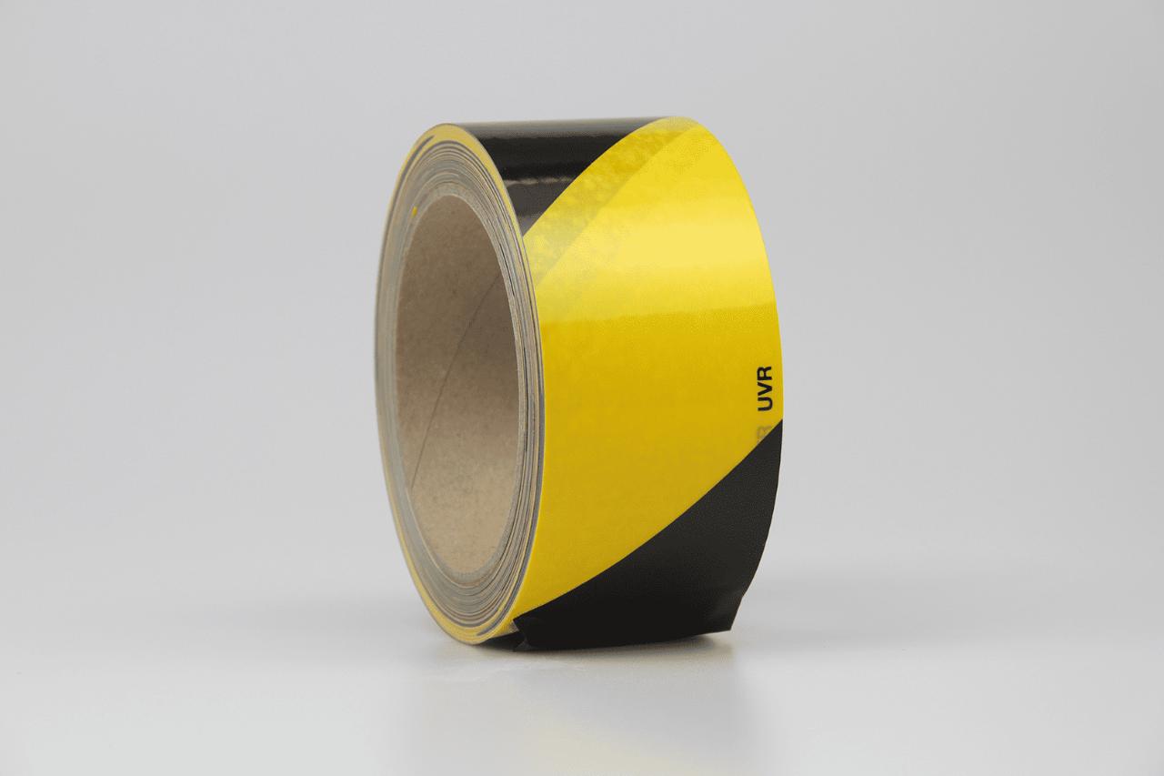 Puds & Facadetape lamineret UVR GUL/SORT