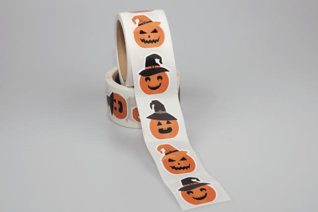 Halloween etiketter pr. stk.