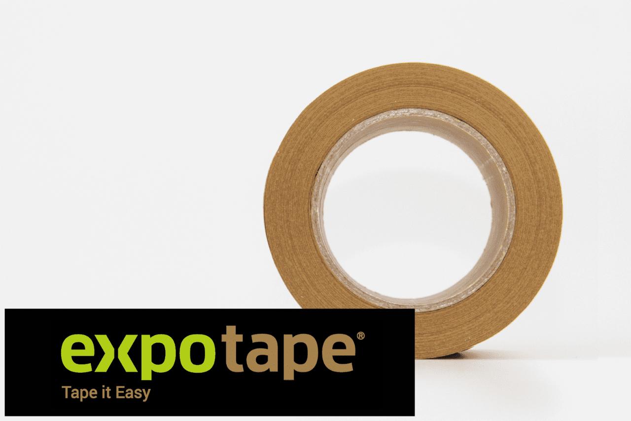 Tryk 2-farver Negativ Papir ecomask Brun 25x50