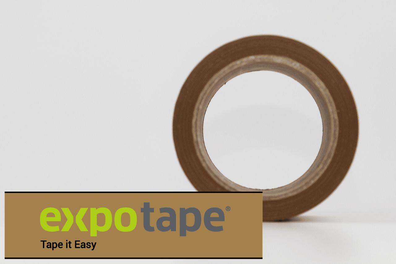 Tryk 3-farvet PVC Brun 25x66